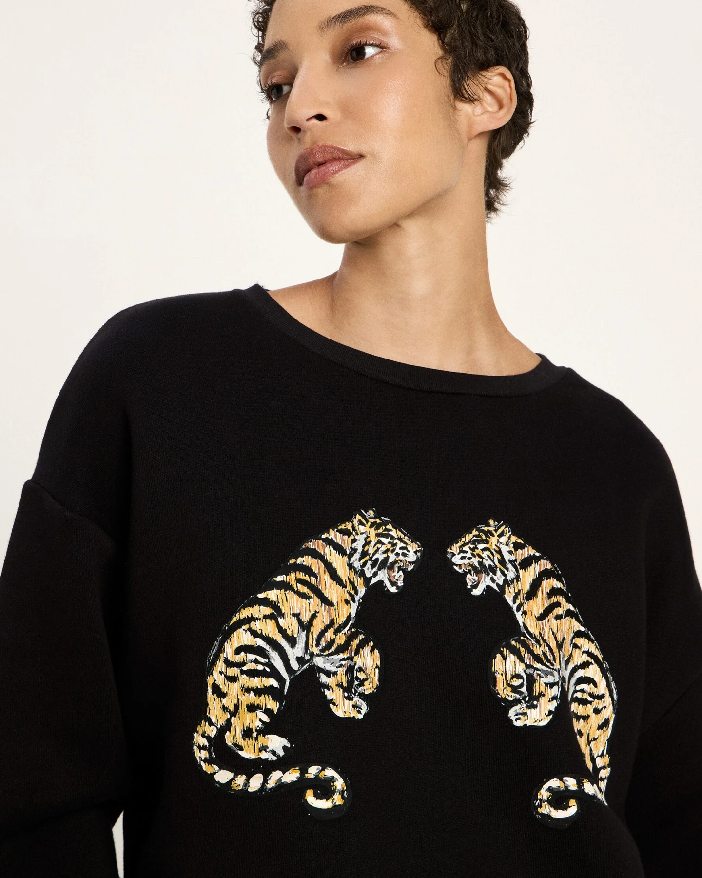 Statementsweatshirt (GOTS) – Ansicht 3