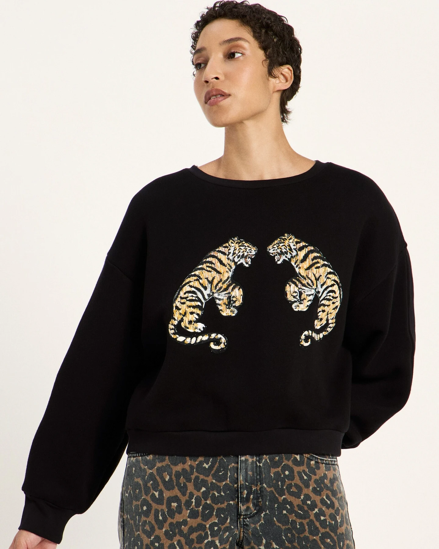Statementsweatshirt (GOTS) – Ansicht 2