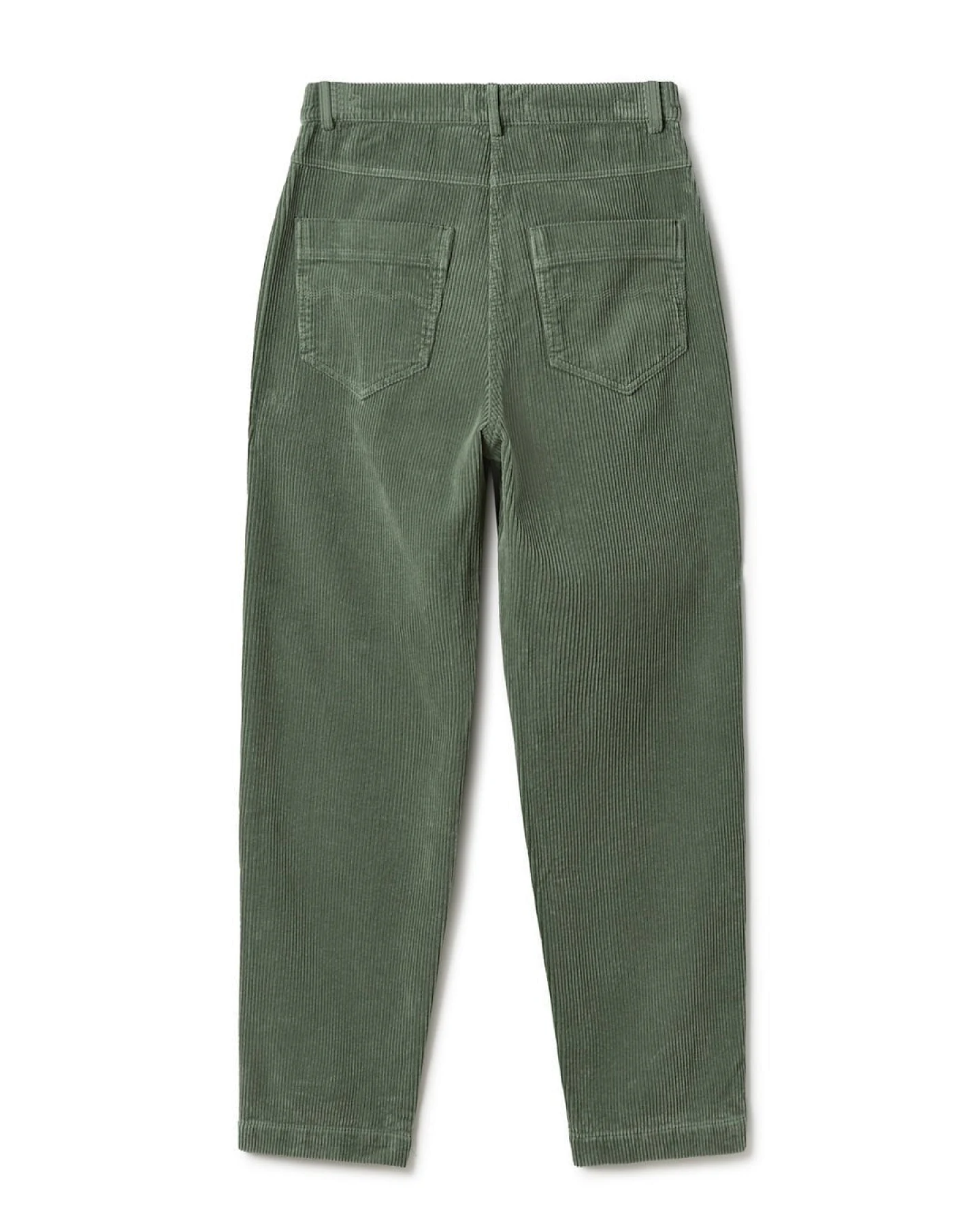 TWOTHIRDS Damen vegan Hose Ontong Gewaschen Grün – Ansicht 2