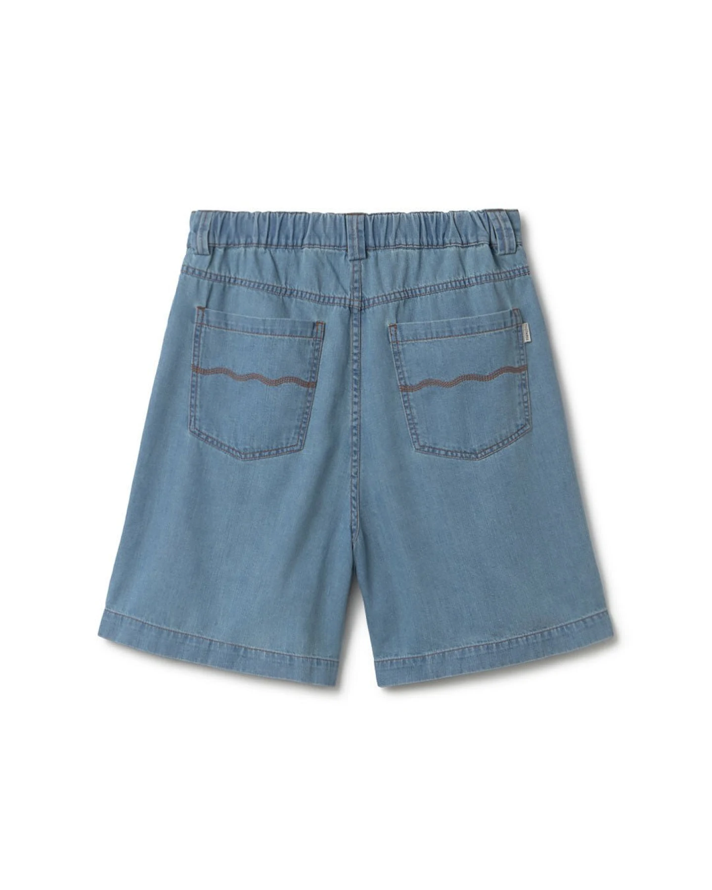 TWOTHIRDS Damen vegan Shorts Waikiki Light Denim – Ansicht 2