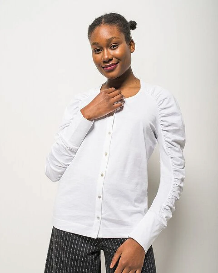Alma & Lovis Shirtbluse aus Bio-Baumwolle