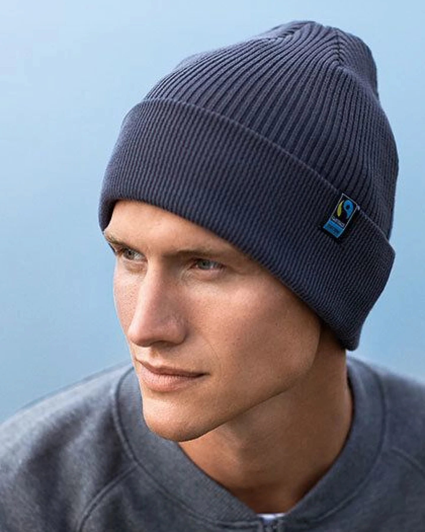 Neutral® Damen / Herren Mütze Mixed Knit Beanie Winter – Ansicht 2