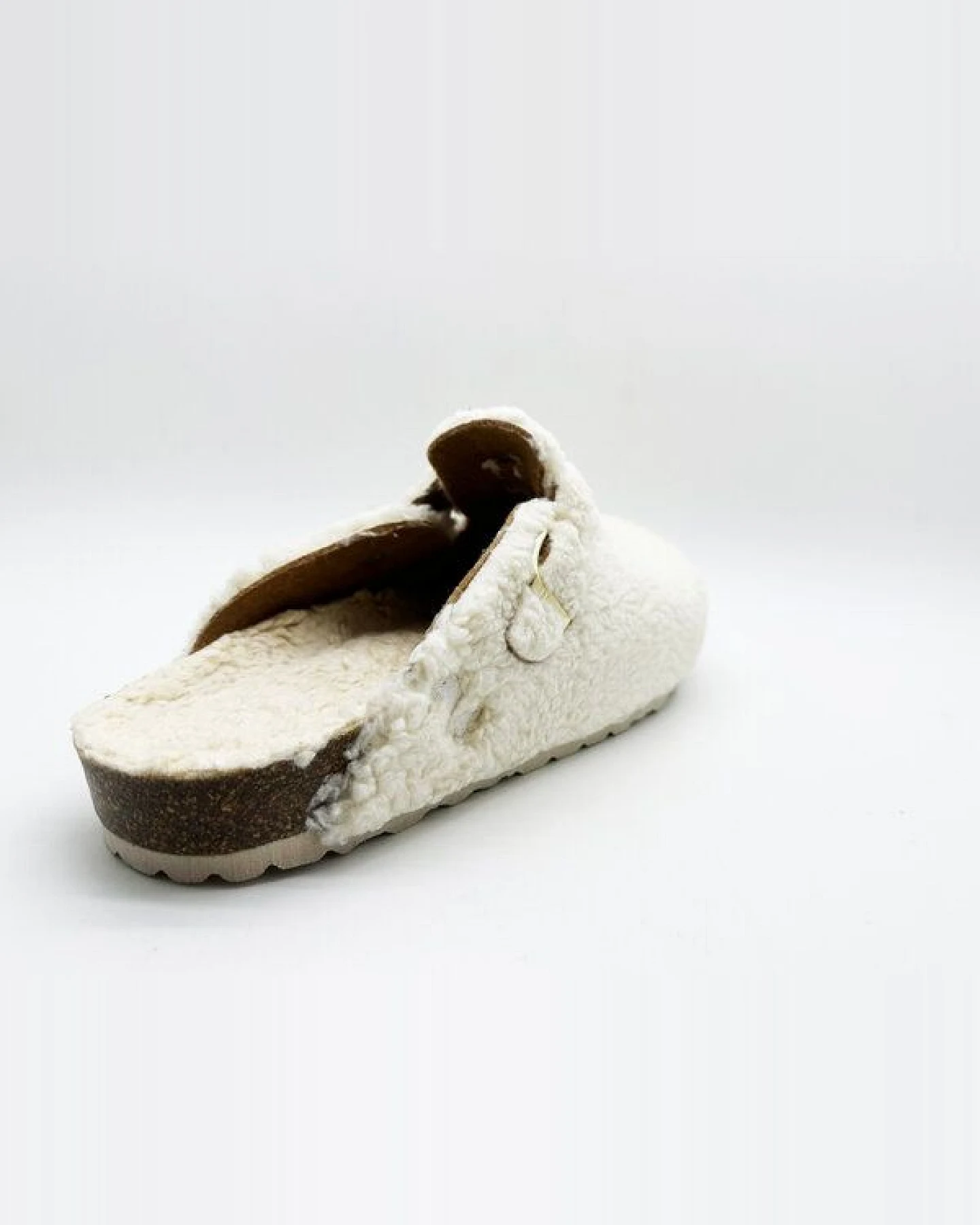 Veganer "thies ® Eco Teddy Clog" aus Biobaumwolle – Ansicht 4
