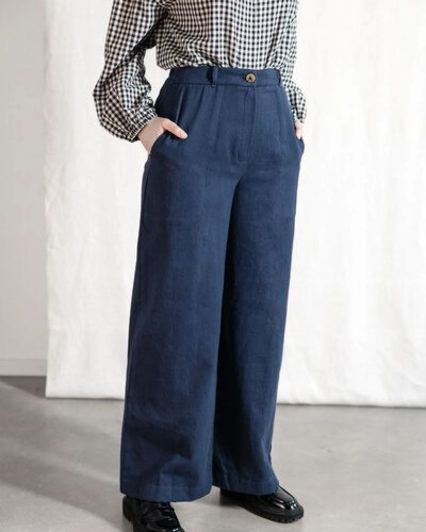 Jyoti - Fair Works Bio-Baumwollflanell Hose Santosh – Ansicht 2