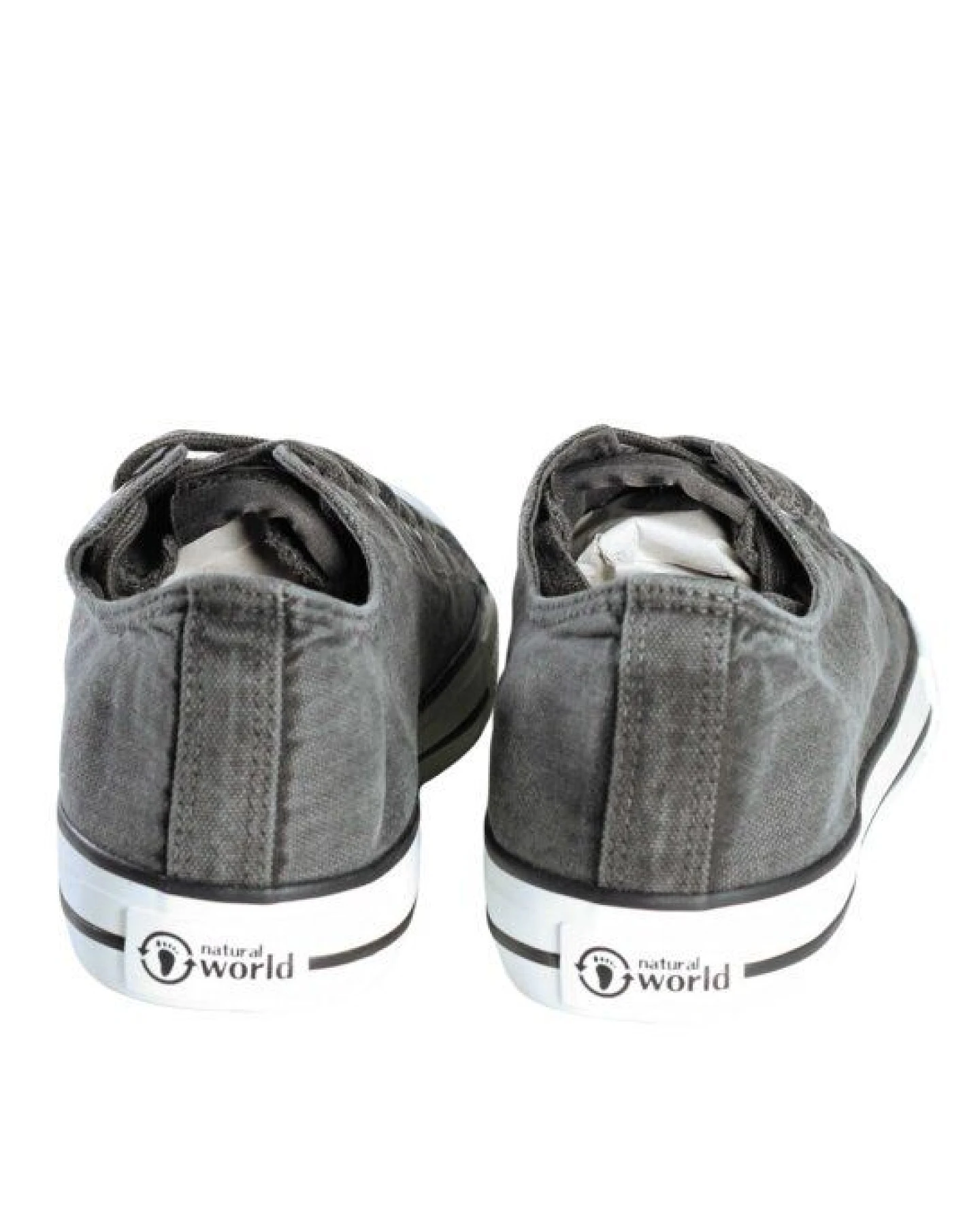 natural world Vegane Unisex Classic Basket-Sneaker aus Bio-Baumwolle – Ansicht 4