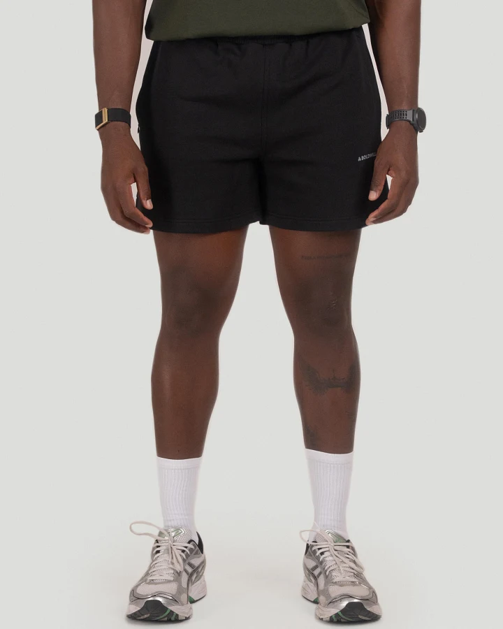 Boldwill Herren vegan Shorts In Anthrazit Und Schwarz