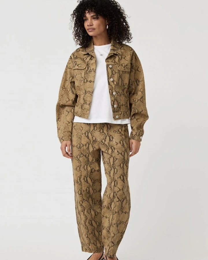 Alchemist Damen vegan Hose Abbi Khaki