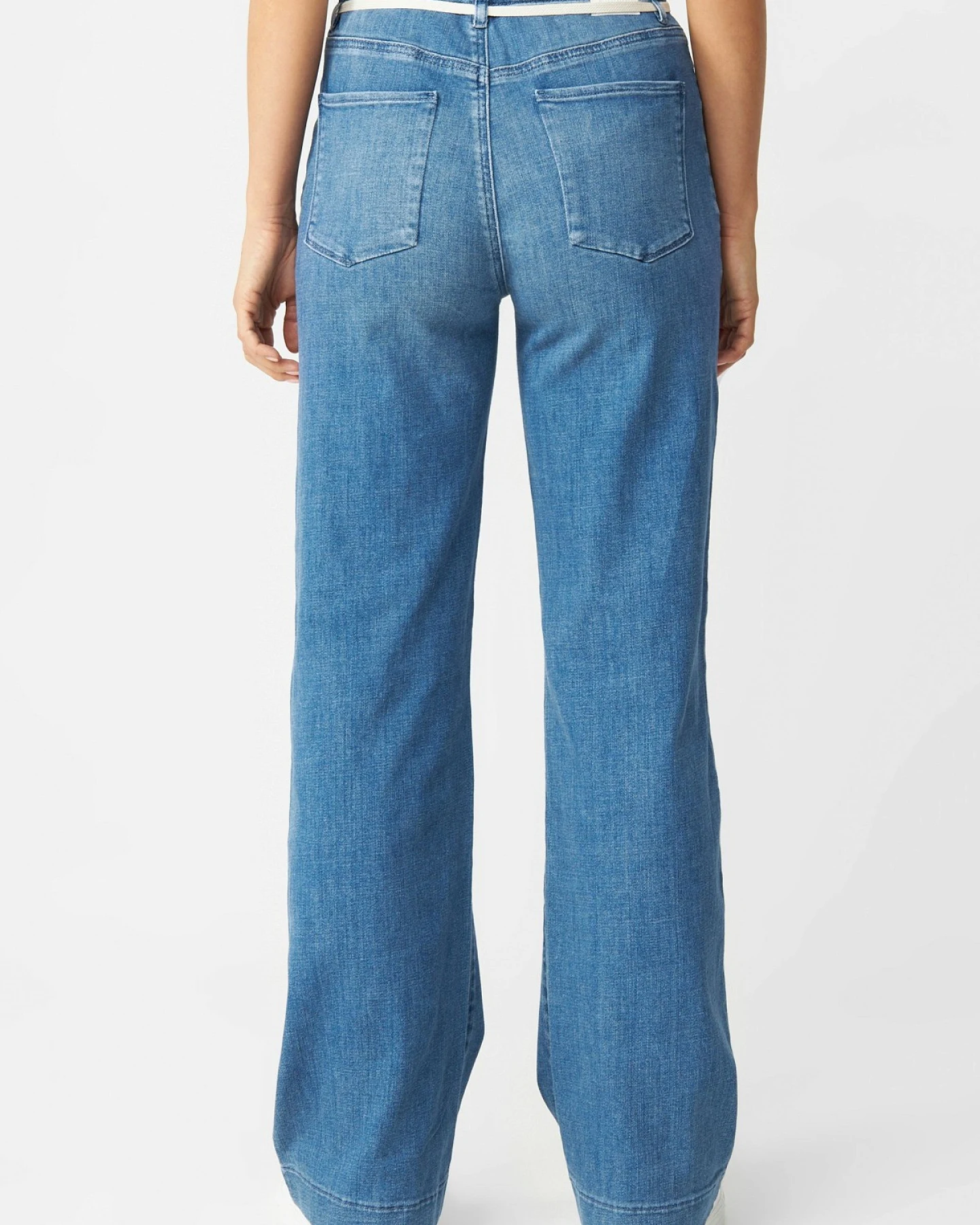 Jeans Dew Flared Soft Medium Blue – Ansicht 4