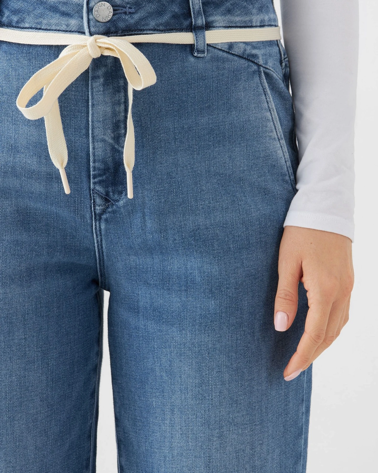 Jeans Dew Flared Soft Medium Blue – Ansicht 6