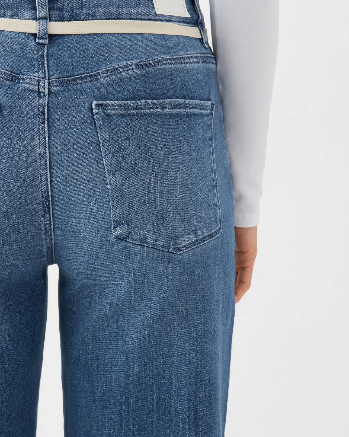 Jeans Dew Flared Soft Medium Blue – Ansicht 5