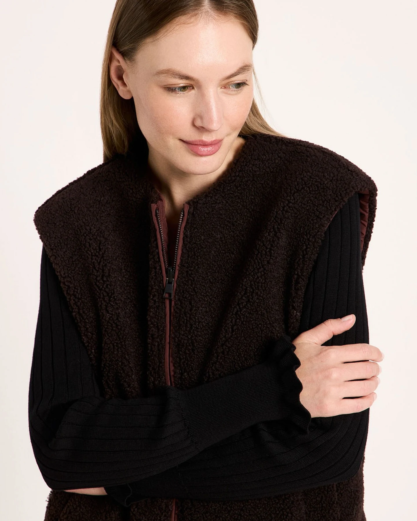 Wendeweste Plain Teddy – Ansicht 4