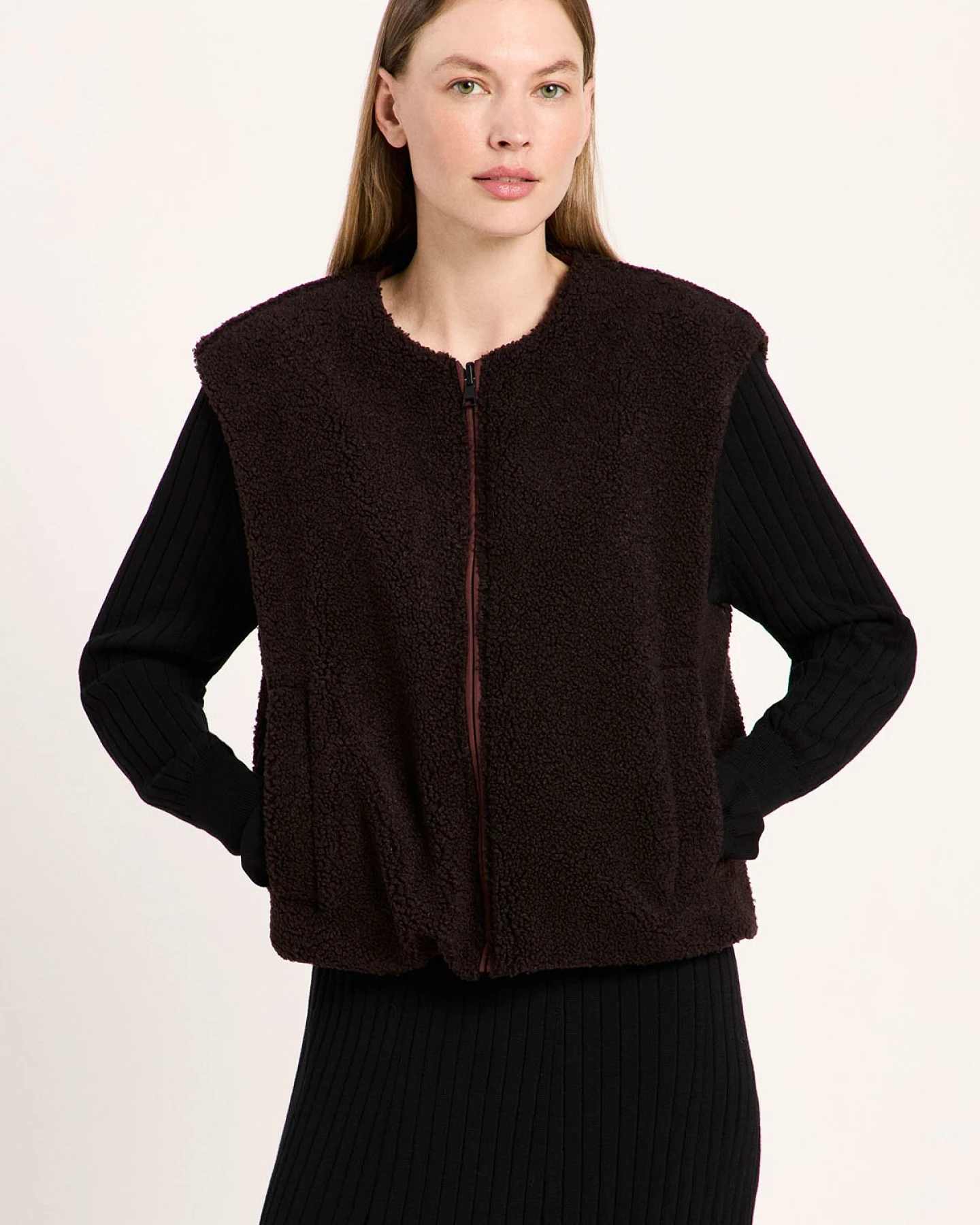 Wendeweste Plain Teddy – Ansicht 2