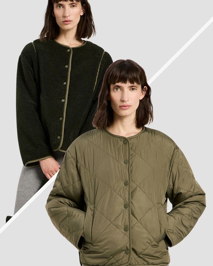 Wendejacke Plain Teddy