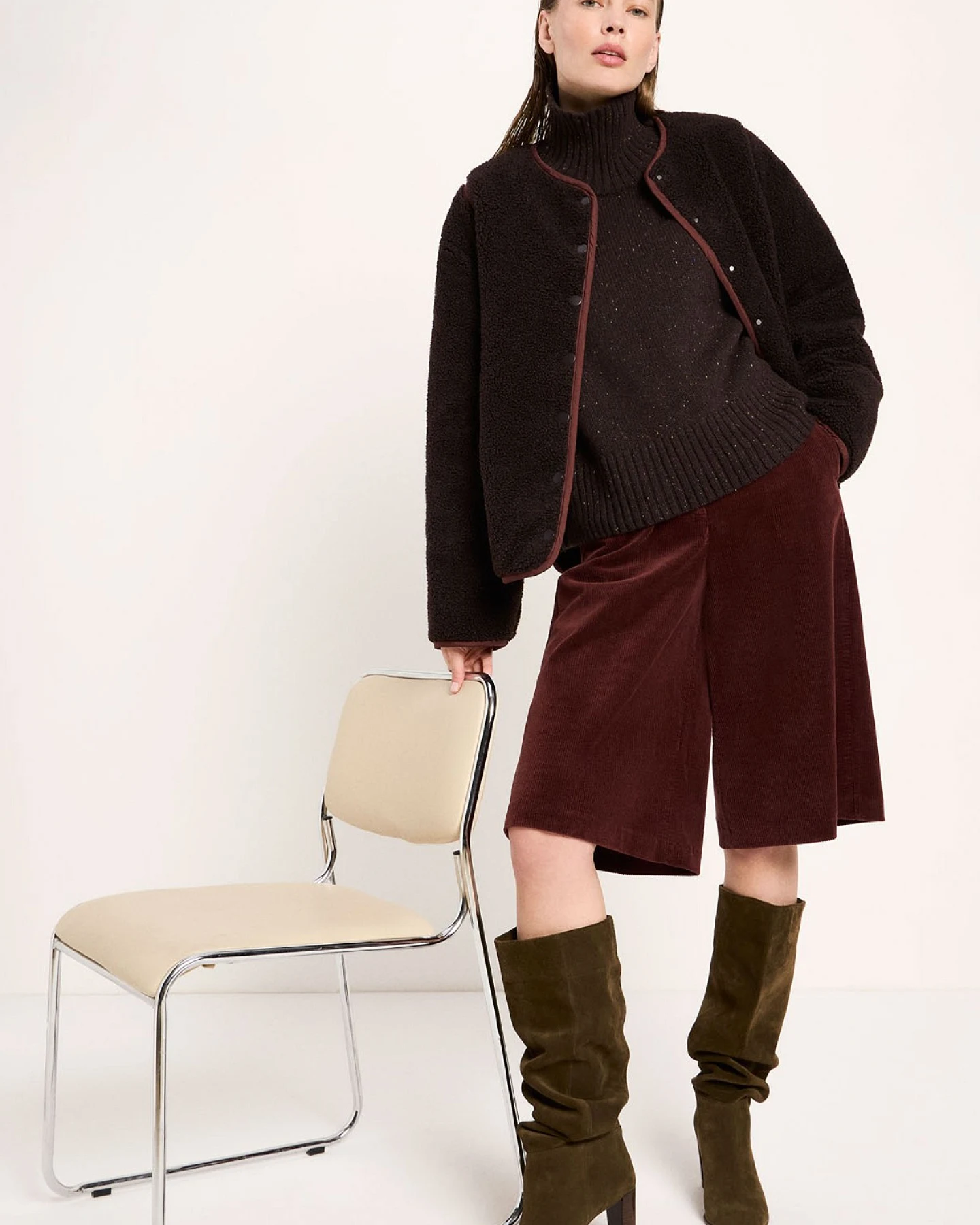 Wendejacke Plain Teddy – Ansicht 5