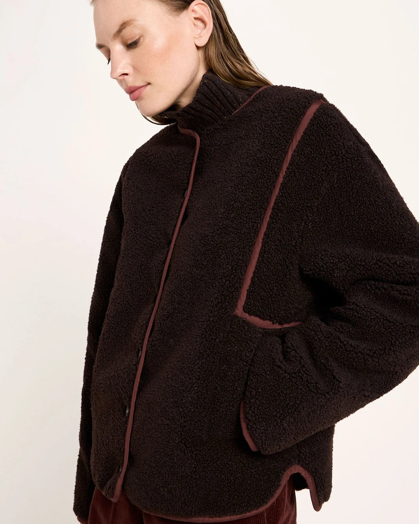 Wendejacke Plain Teddy – Ansicht 2