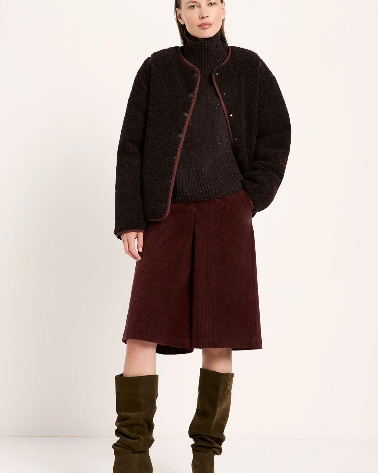 Wendejacke Plain Teddy – Ansicht 4