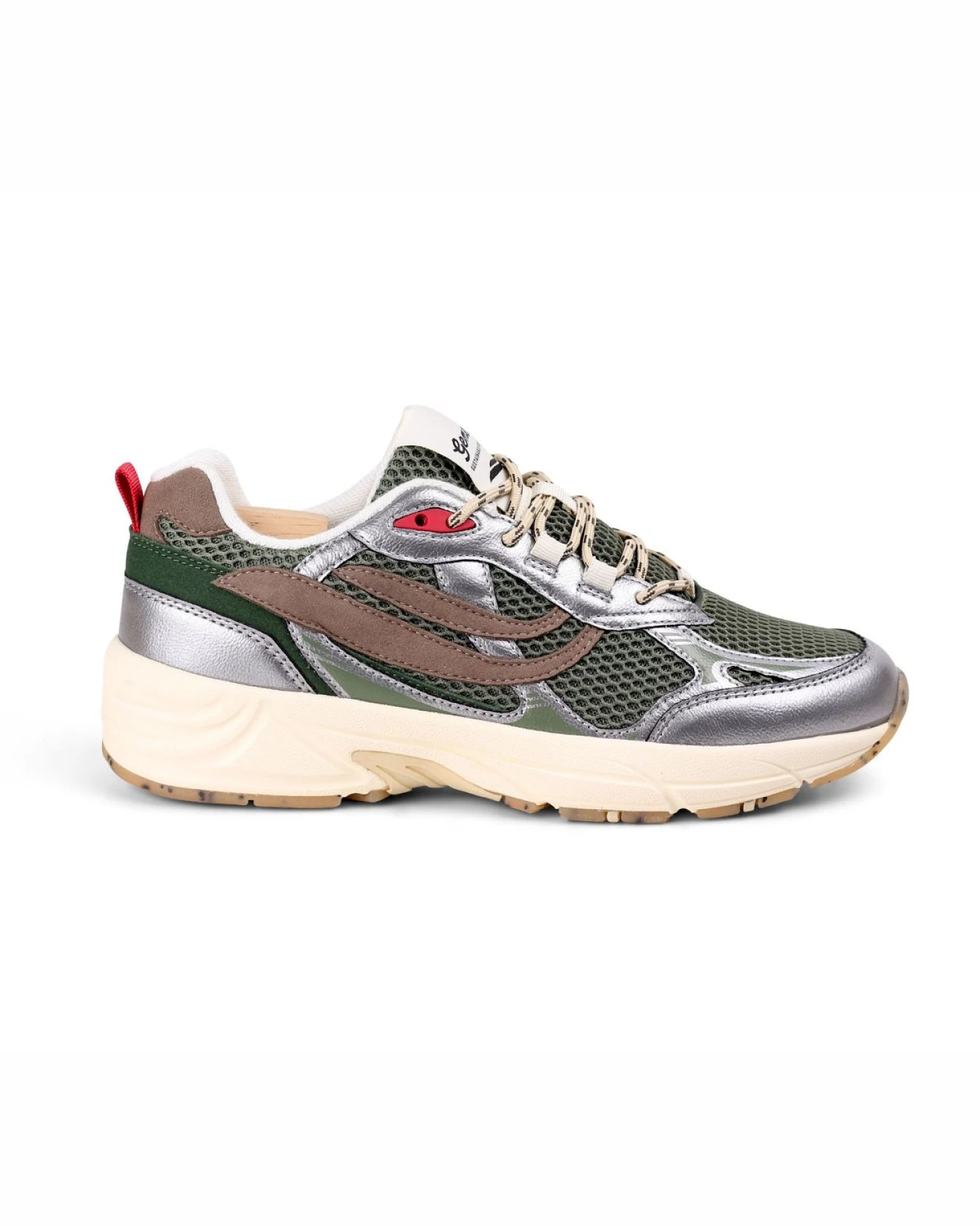 Sneaker G-Eco`99 Spotted Sole Silver/Olive – Ansicht 3