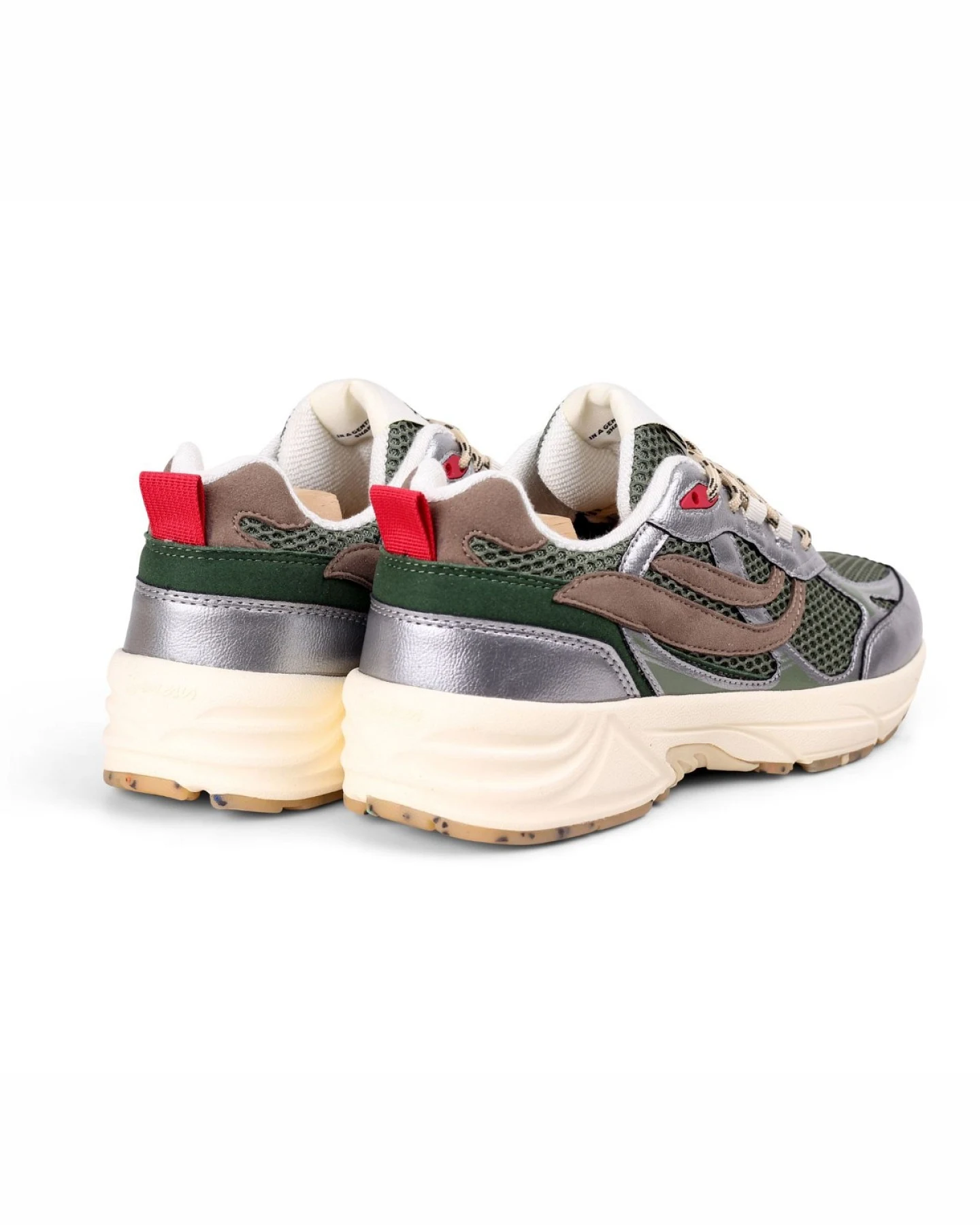 Sneaker G-Eco`99 Spotted Sole Silver/Olive – Ansicht 4