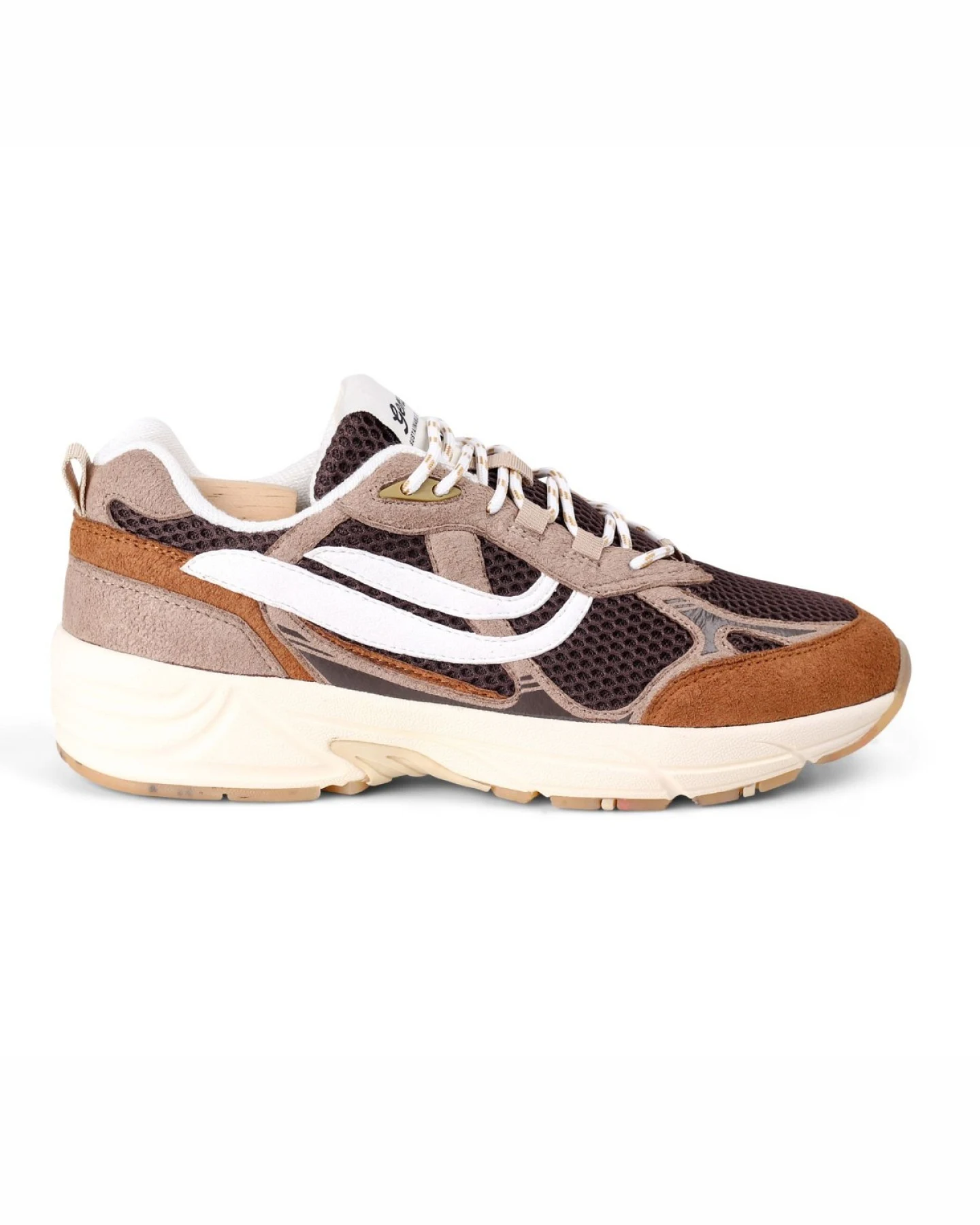 Sneaker G-Eco`99 Spotted Sole Cognac/Beige/D.Grey – Ansicht 3
