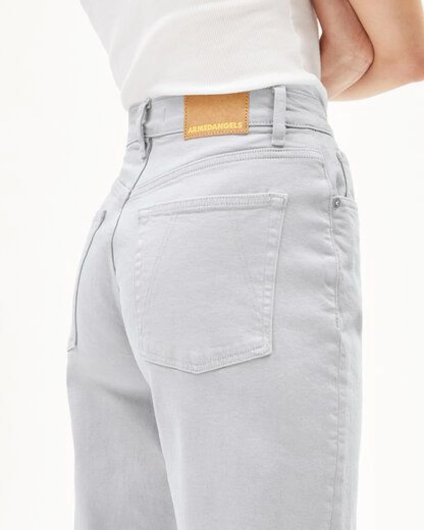 ARMEDANGELS MAIRAA Damen Mom Jeans recycelter Baumwoll Mix Comfort Stretch – Ansicht 3