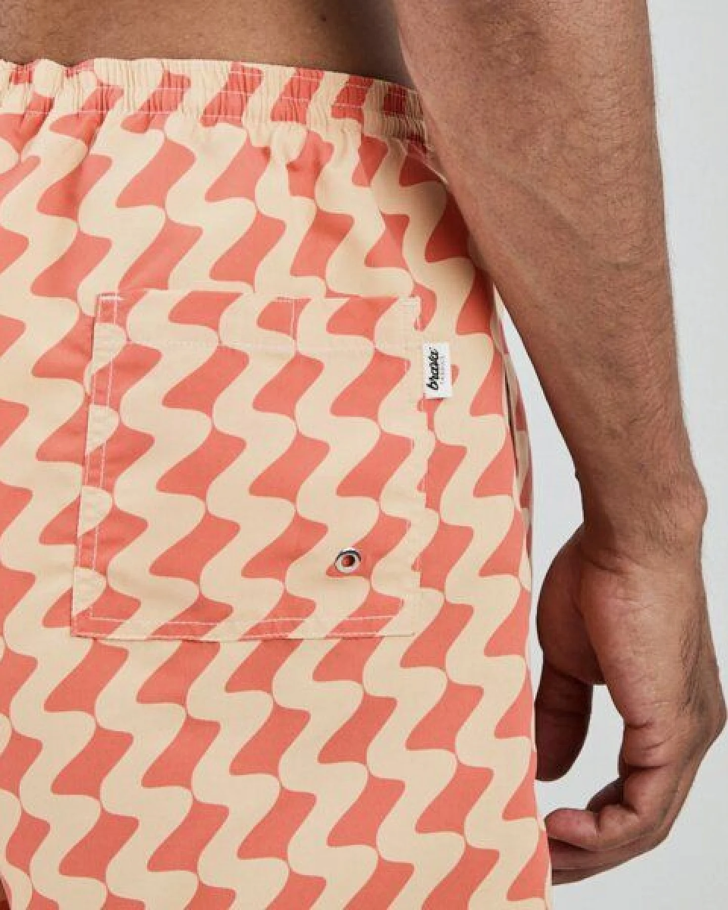 Brava Fabrics Gum Badeshorts Rostrot – Ansicht 2
