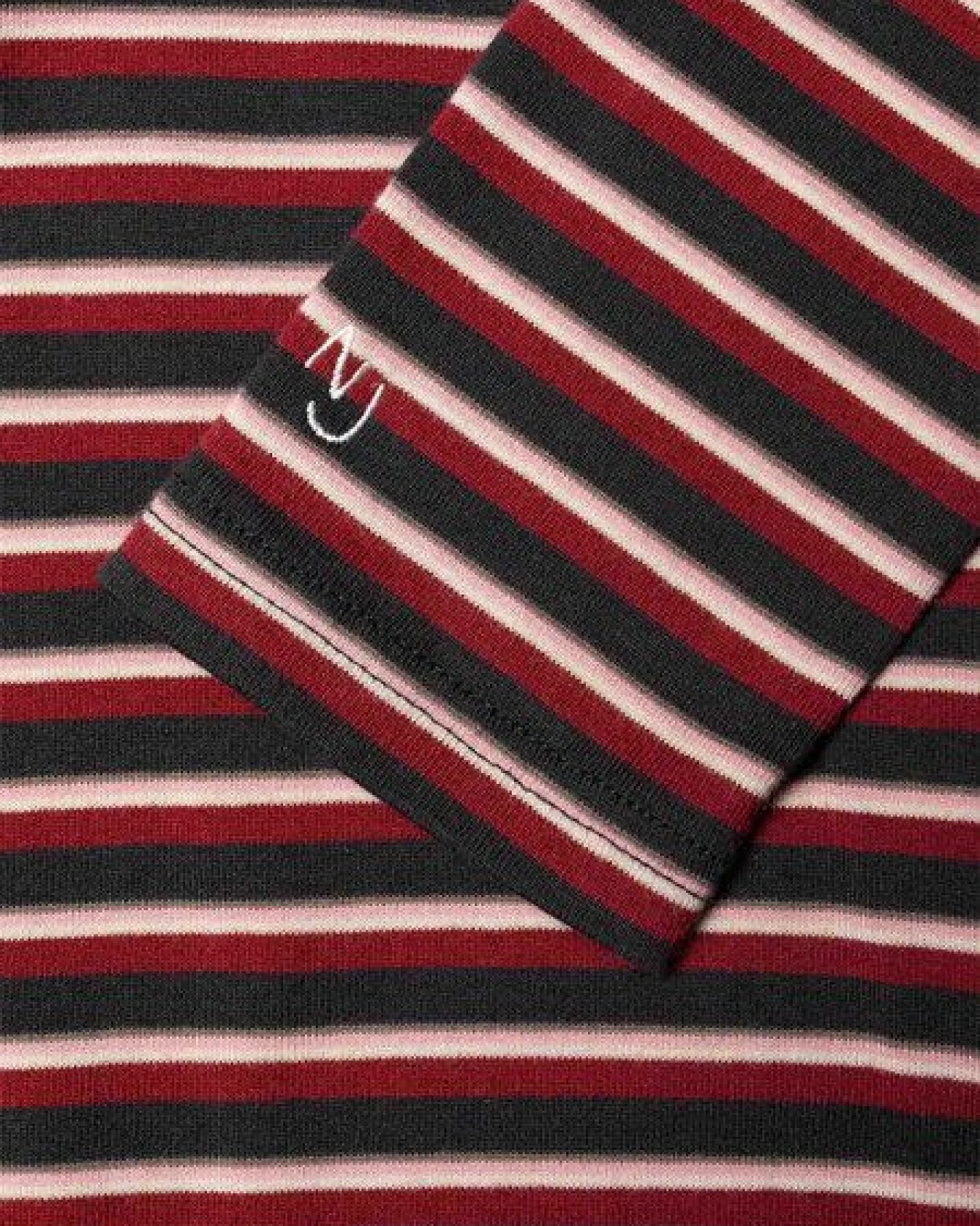 Nudie Jeans Damen Longsleeve - Jessy LS T-Shirt Striped Rib - aus Bio-Baumwolle – Ansicht 3