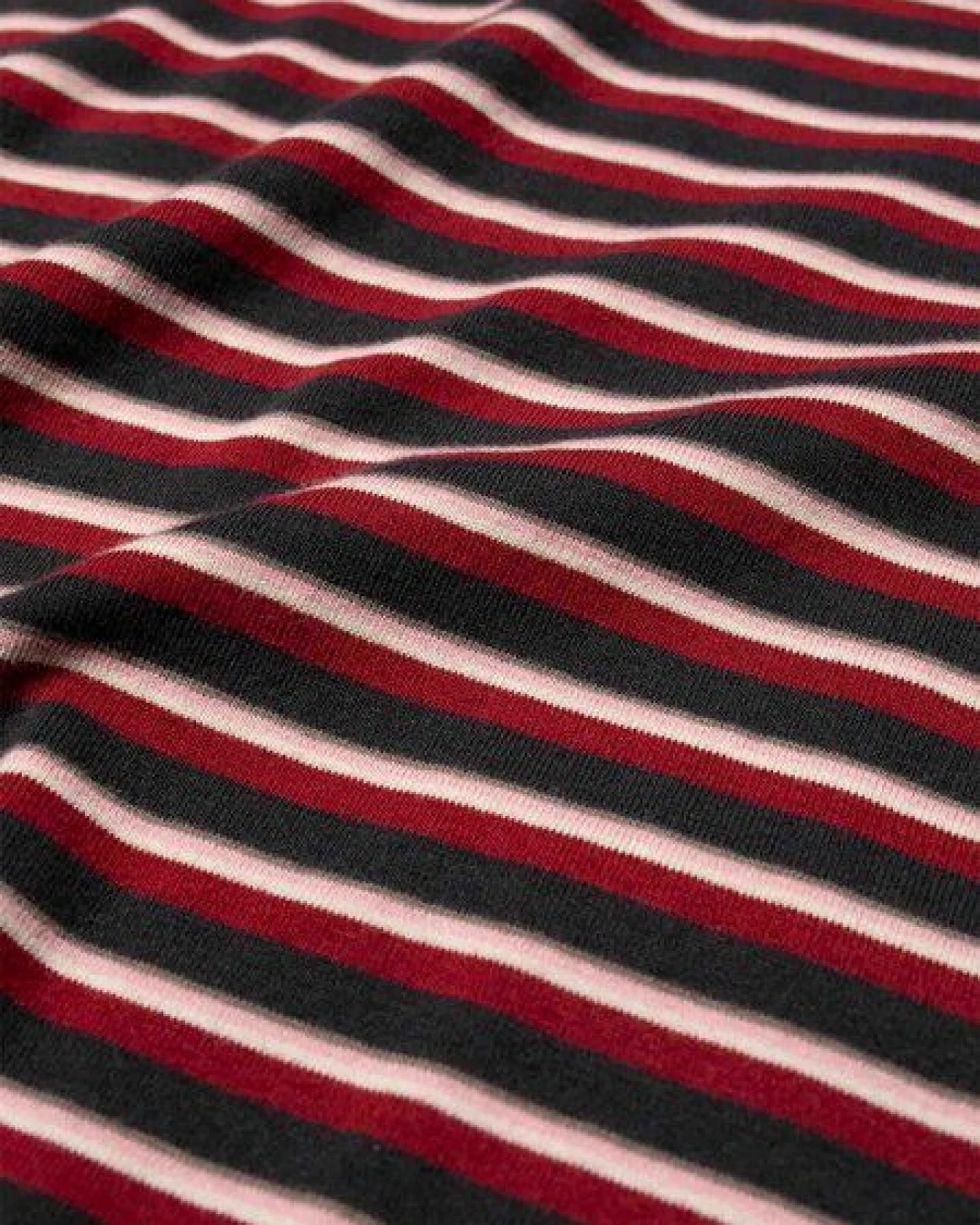 Nudie Jeans Damen Longsleeve - Jessy LS T-Shirt Striped Rib - aus Bio-Baumwolle – Ansicht 4