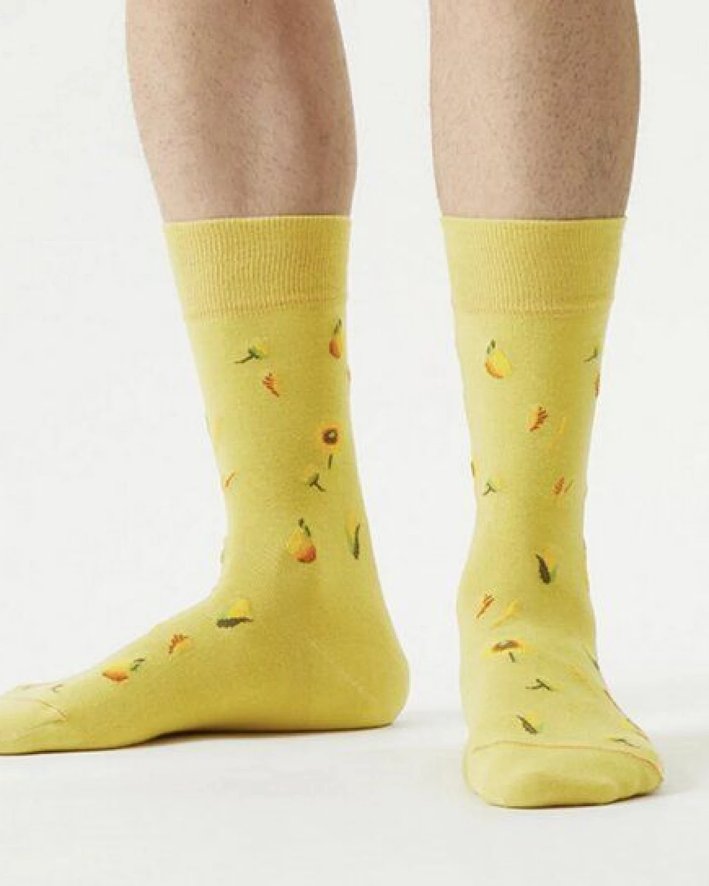 von Jungfeld Gemusterte Socken mit Herbst Icons – Ansicht 2