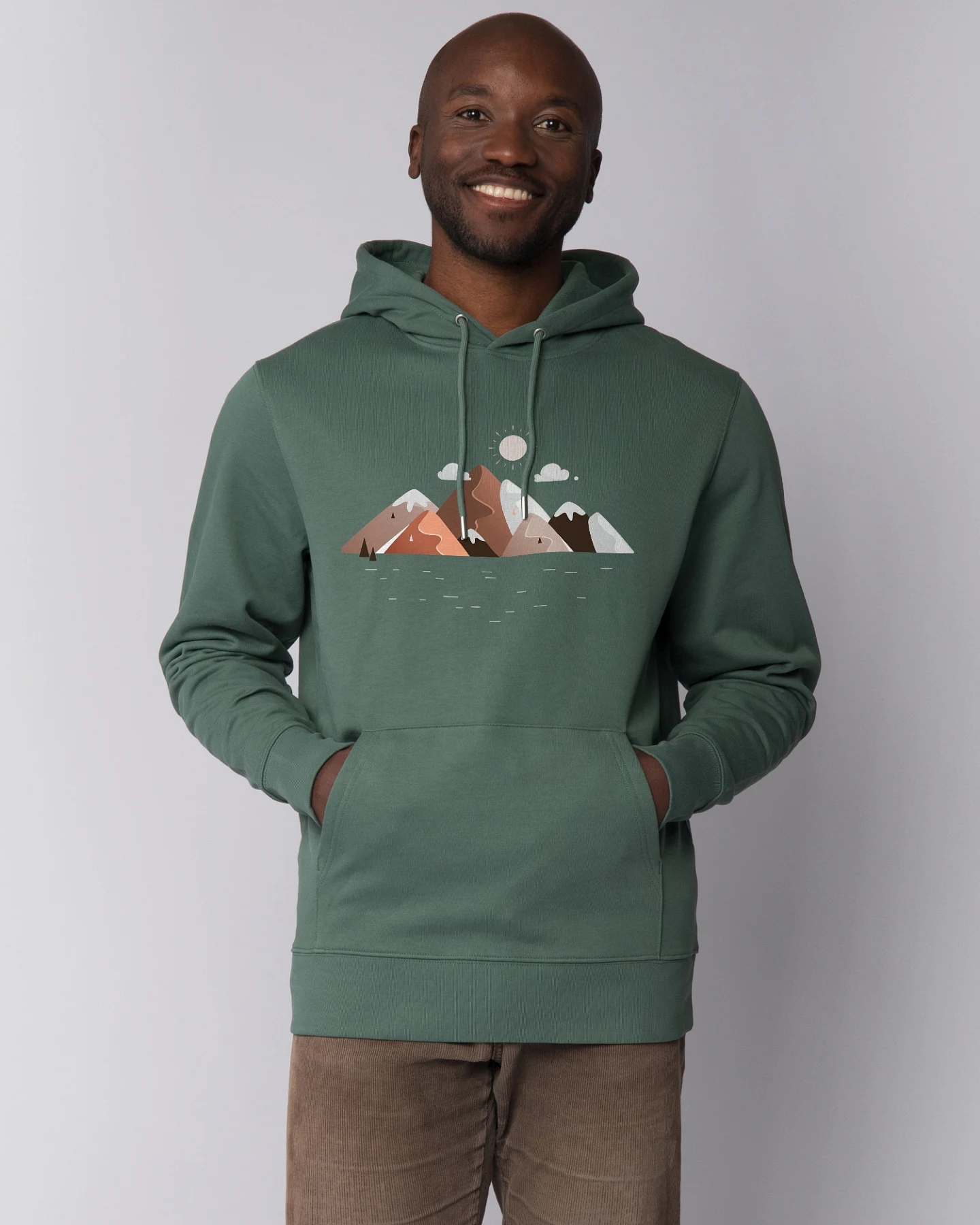 Watapparel Sweatshirt Mountains & Moon – Ansicht 2