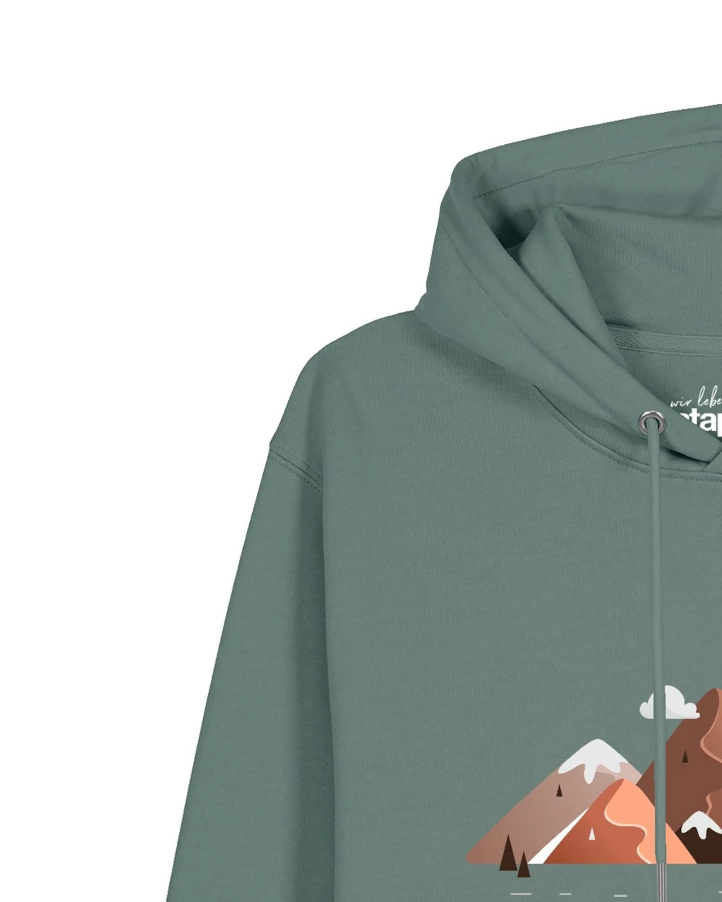 Watapparel Sweatshirt Mountains & Moon – Ansicht 3