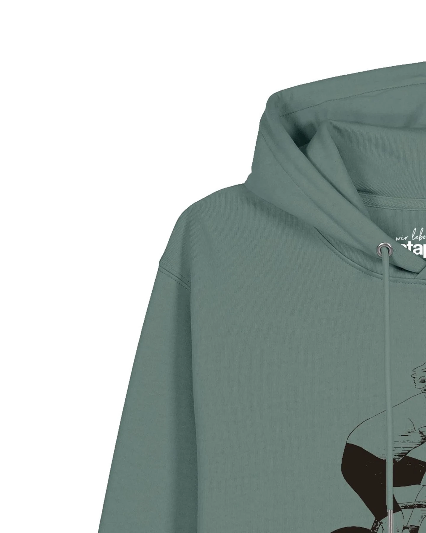 Watapparel Sweatshirt Fahrrad Und Pizza – Ansicht 3