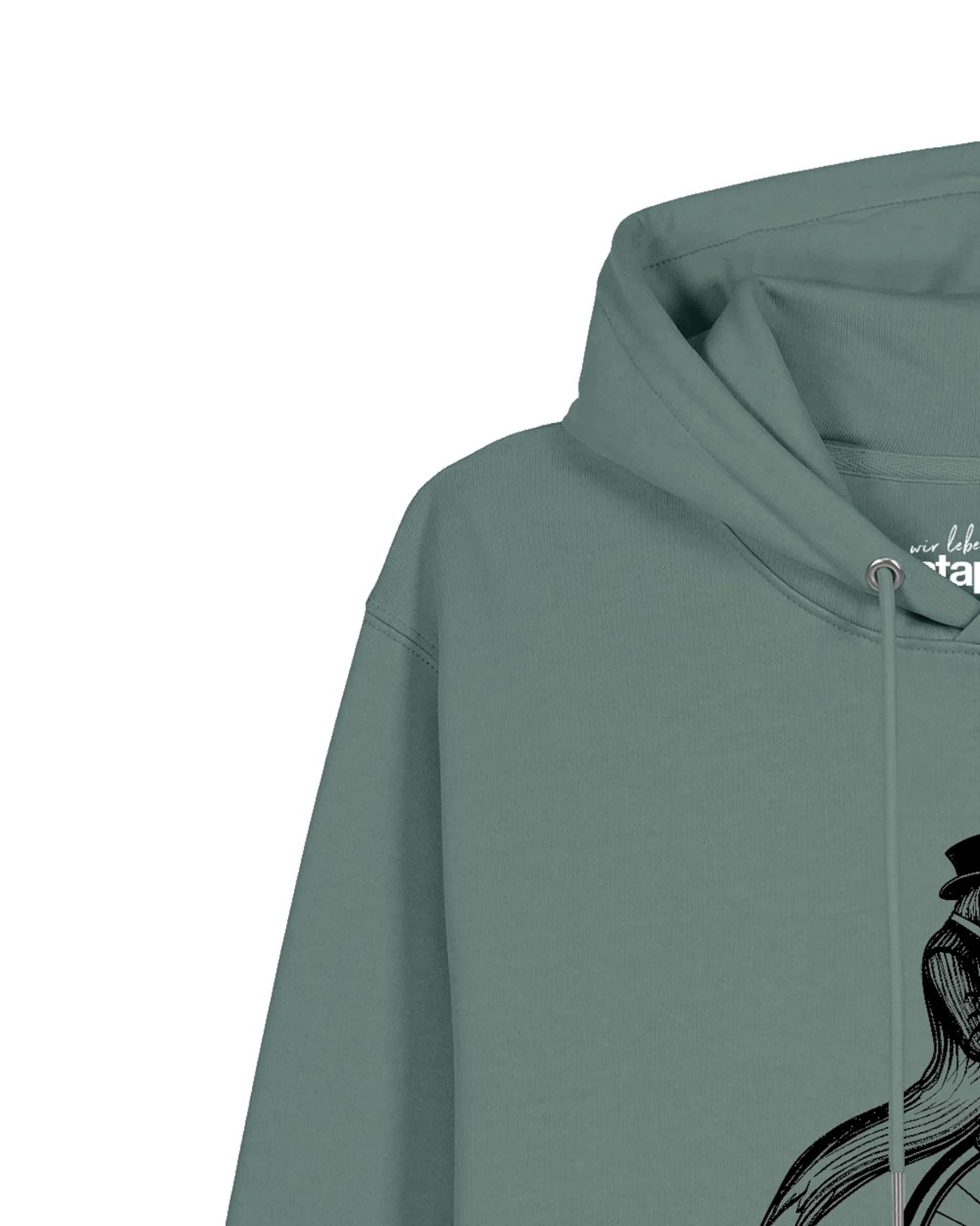 Watapparel Sweatshirt T-Rex auf Fahrrad – Ansicht 3