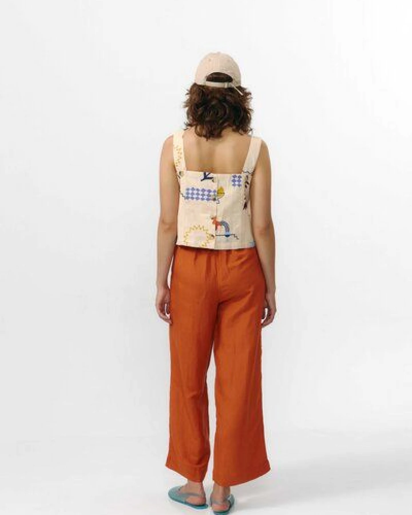 Suite13lab Cropped-Top ODIEL im Holiday-Print – Ansicht 3