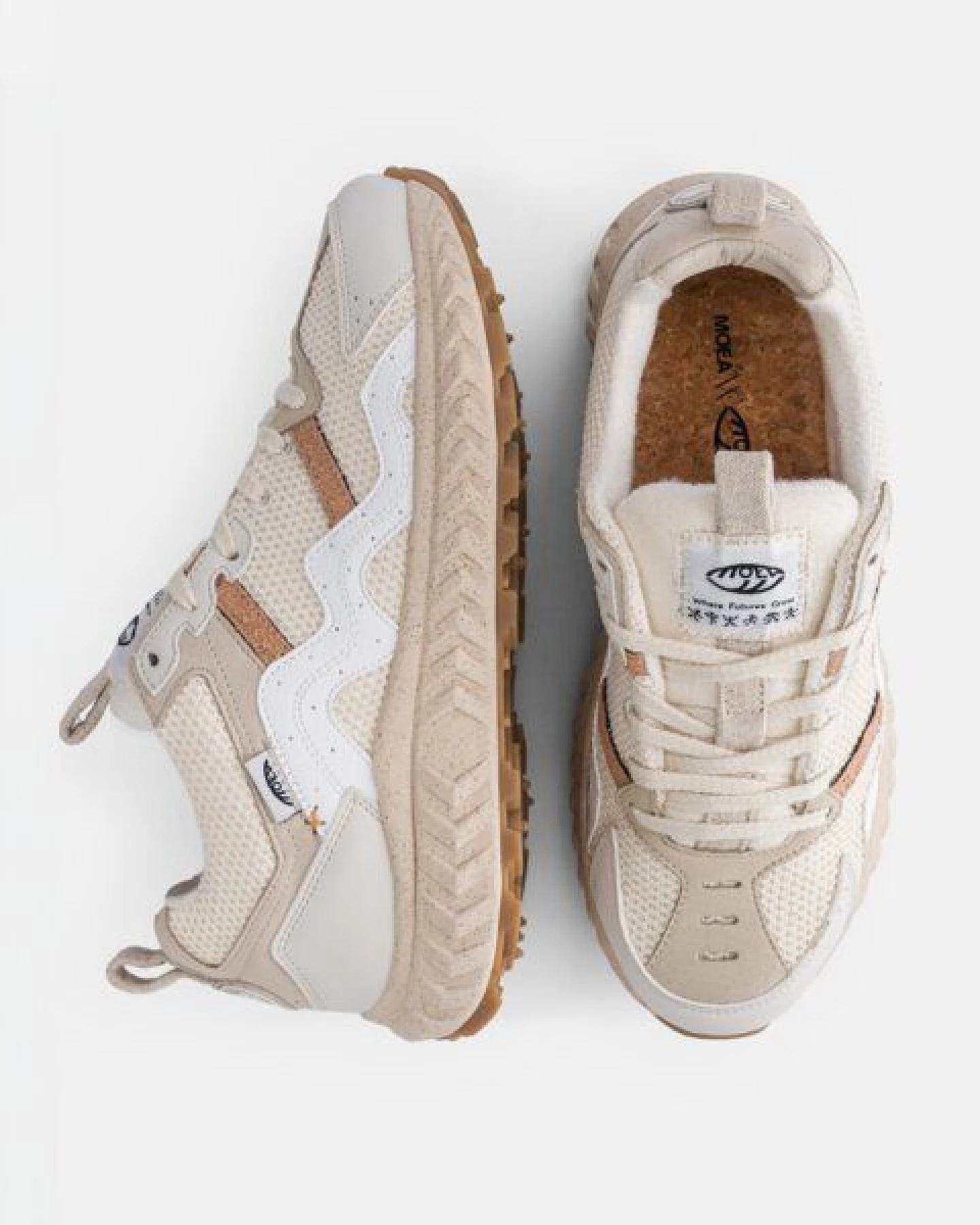 MoEa Sneakers Dune - Craft - Corn – Ansicht 2