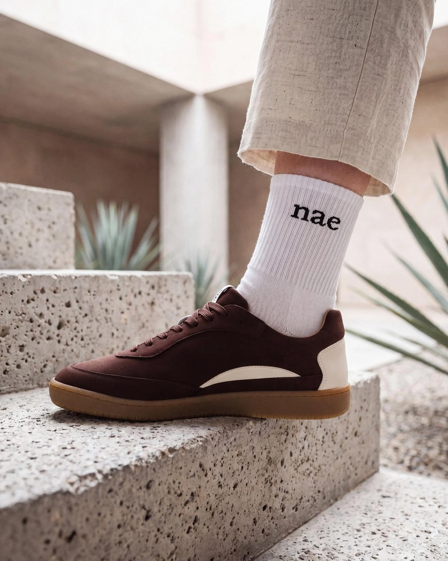 nae Vegan Shoes Sneaker low MACKAY Beige – Ansicht 4