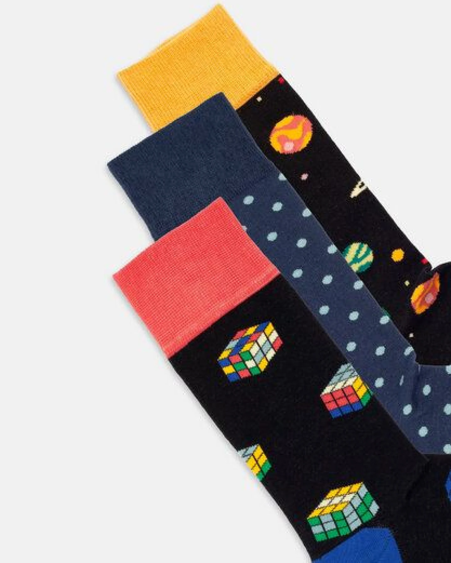 DillySocks Socken „Galactic Cubes“ – Ansicht 4