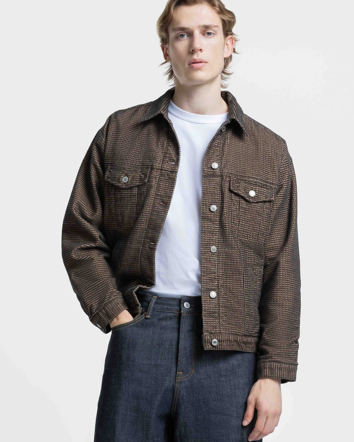 Jacke Murakami Cord Braun – Ansicht 2