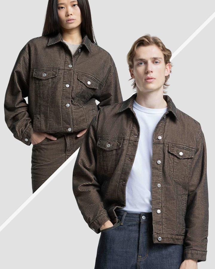 Jacke Murakami Cord Braun