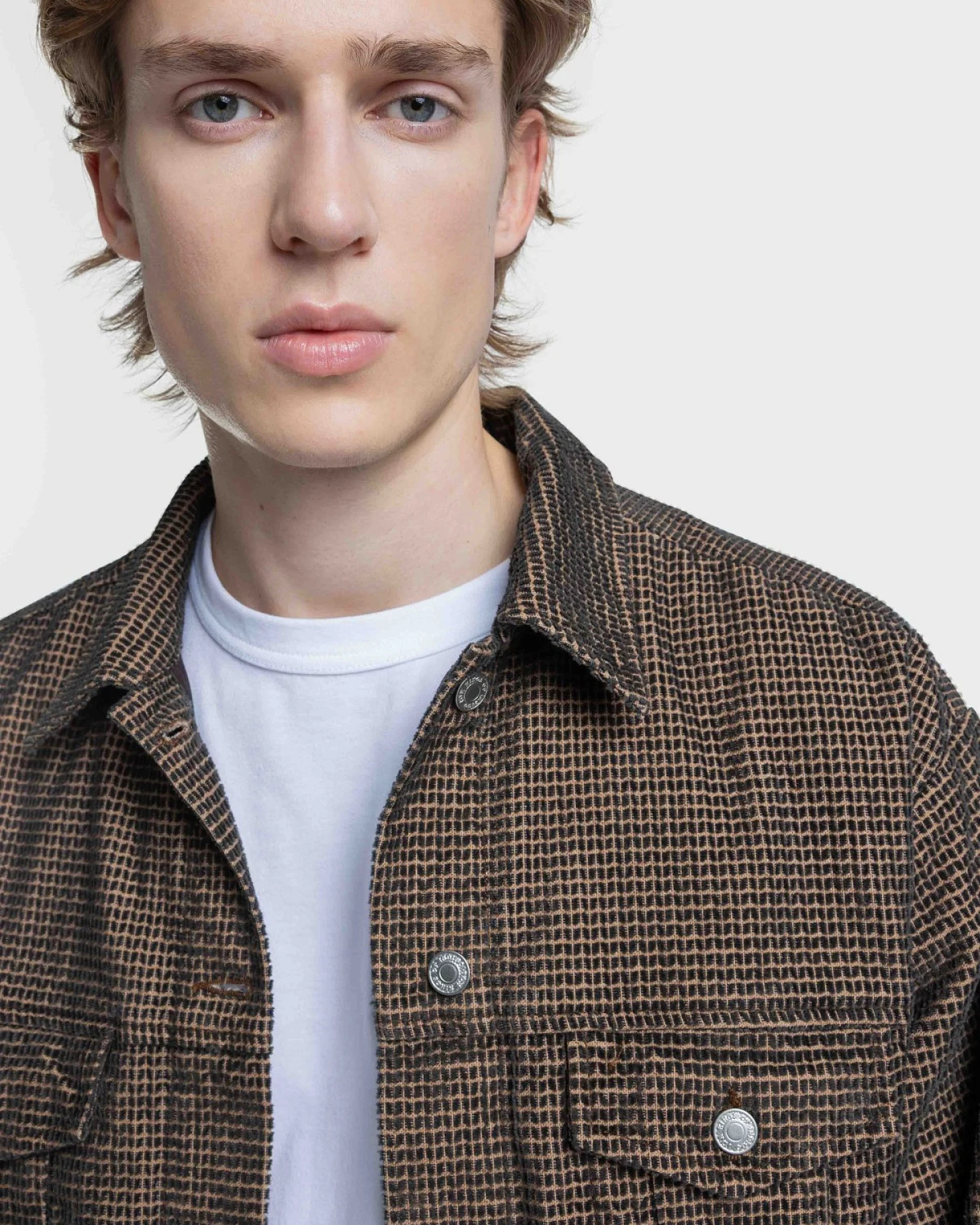 Jacke Murakami Cord Braun – Ansicht 4