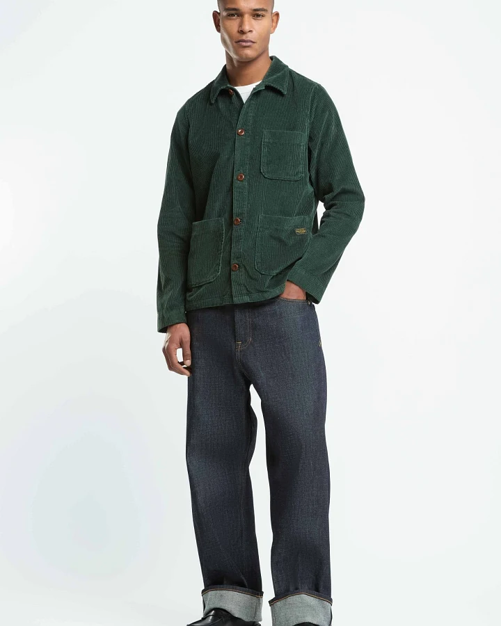 Overshirt Duncan Cord Grün
