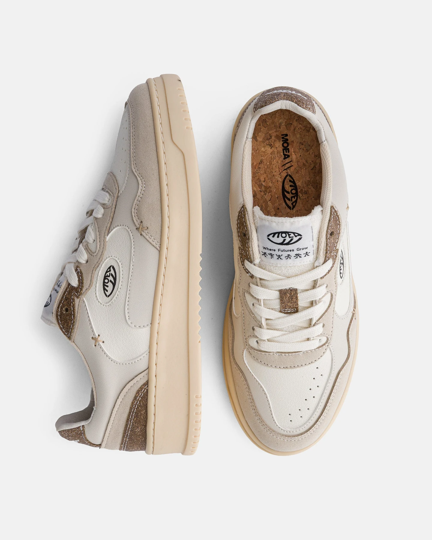 MoEa Herren vegan Sneaker Canyon Beige – Ansicht 2