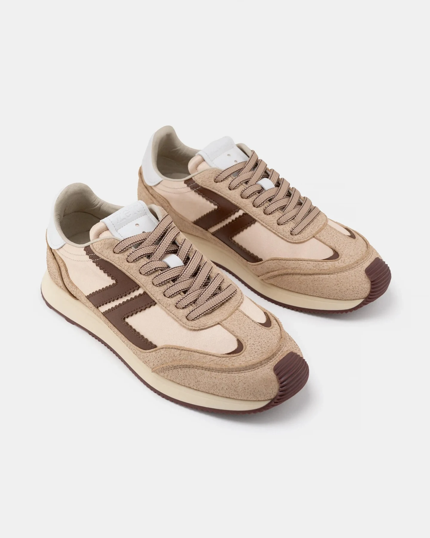 Zèta Herren vegan Sneaker Omega Sand Beige – Ansicht 2
