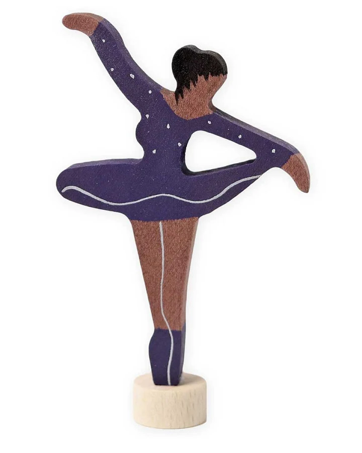 Grimms - Geburtstagsstecker Ballerina flieder