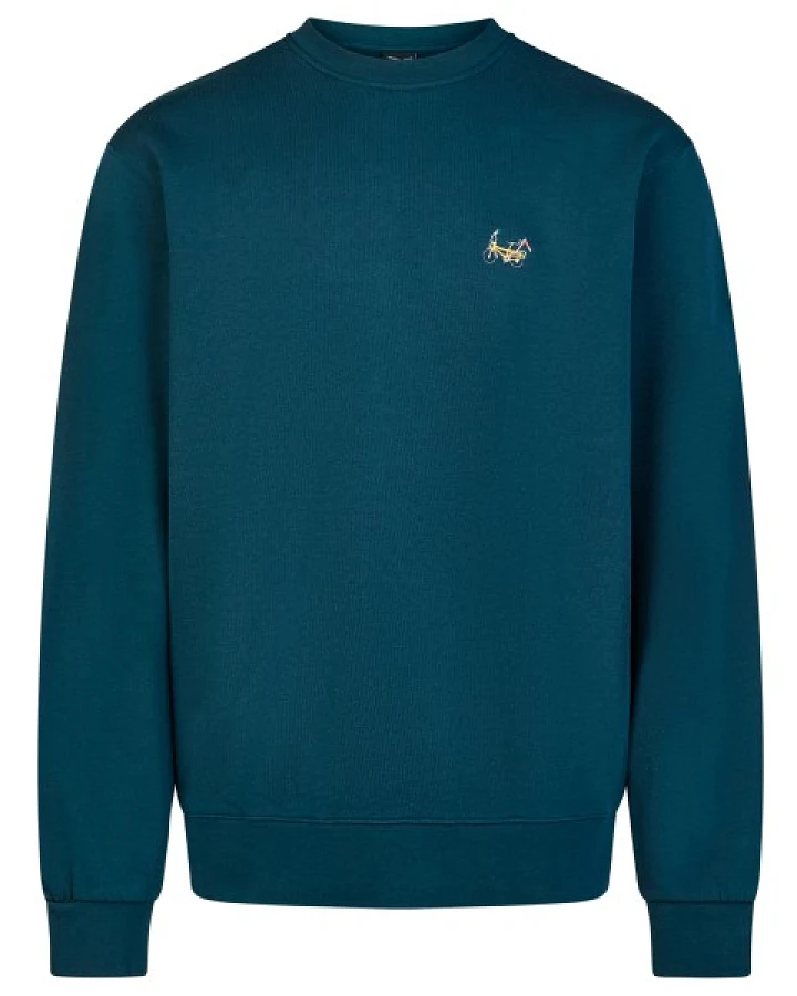 Iriedaily - Bonacycle Crewneck - Pullover Gr S blau