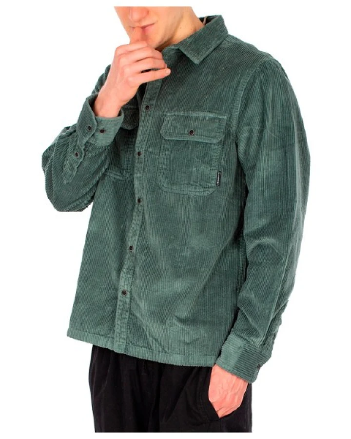 Iriedaily - Bubble Cord Shirt - Hemd Gr S bunt