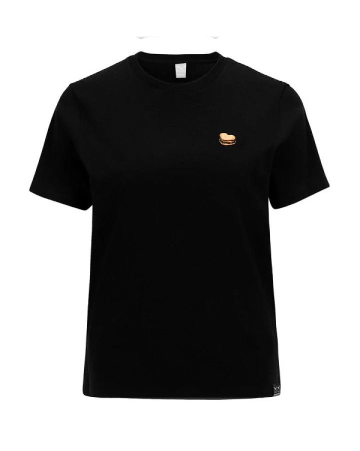 Iriedaily - Women's Burger Love T-Shirt - T-Shirt Gr XS schwarz