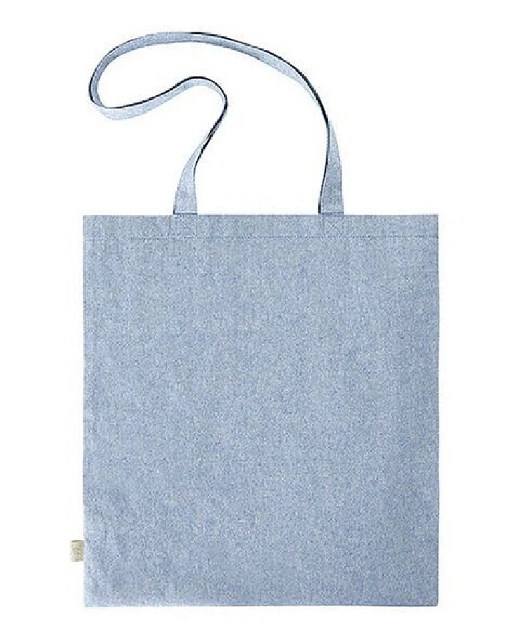 Halfar Einkaufstasche aus recycelter Baumwolle 38 x 42 cm Shopper zwei lange Henkel