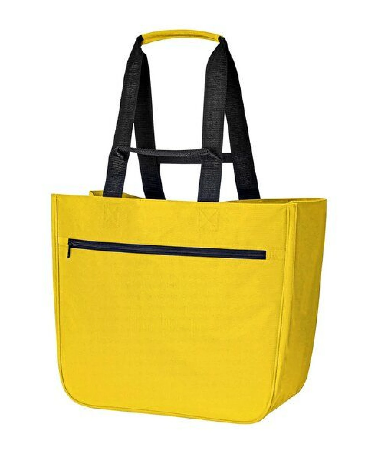 Halfar Shopper SOFTBASKET aus recyceltem Polyester 40 x 37 x 20 cm Shopper mit herausnehmbaren festem Boden – Ansicht 2