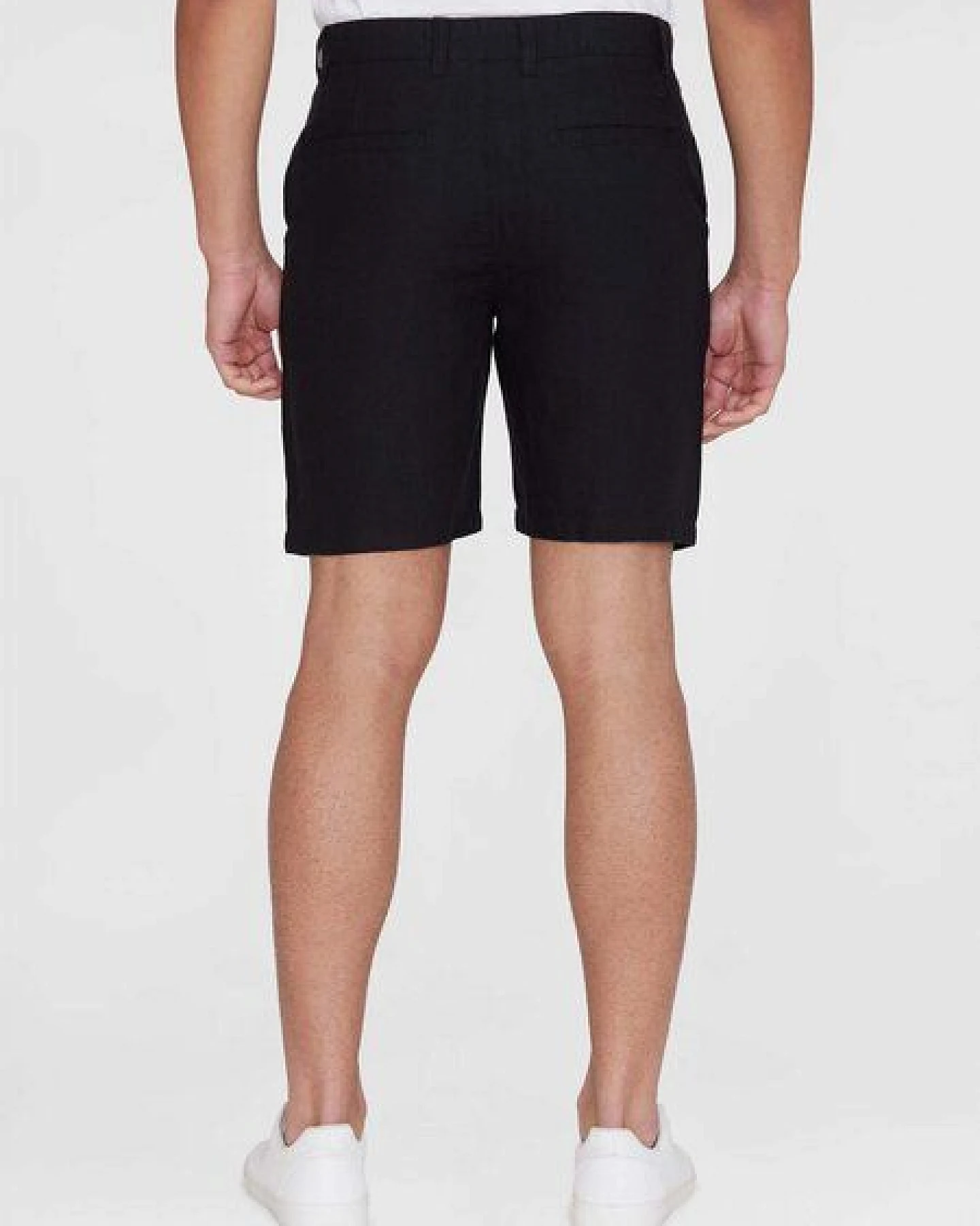 KnowledgeCotton Apparel Kurze Leinenhose - Chuck Regular – Ansicht 4