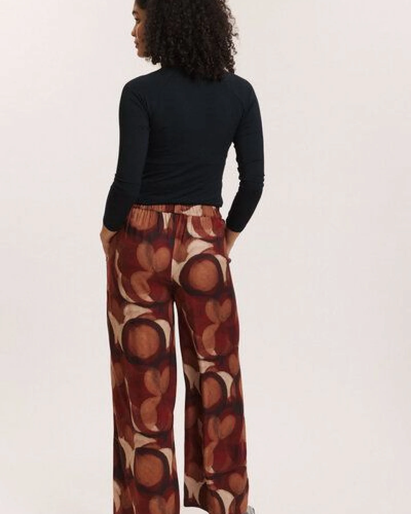 TRANQUILLO Hose Pollyy aus EcoVero-Twill – Ansicht 2